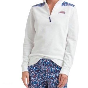 🎉HOST PICK🎉 VINEYARD VINES white quarter zip XS